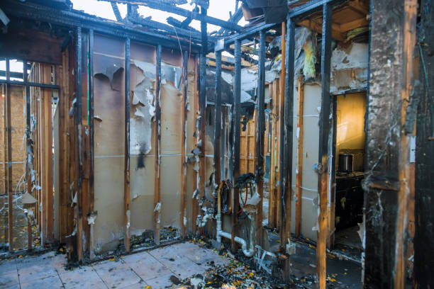Professional Soot Cleanup technician working in Goldendale, WA